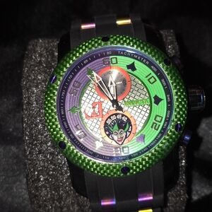 Invicta Men’s Green Joker Dial Chronograph Watch